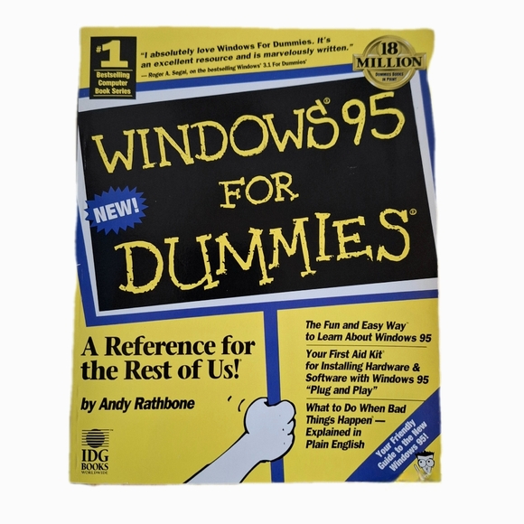 Windows 95 for Dummies Reference Guide - Picture 4 of 4